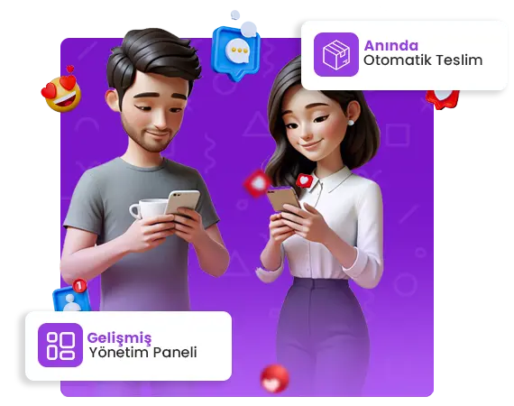 Gelişmiş Yönetim Paneli & Otomatik Teslimat Ürünler