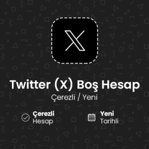 Twitter Yeni Hesap (Boş)
