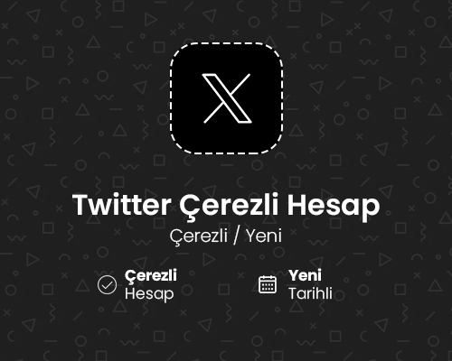 Twitter Çerezli Hesap 2025